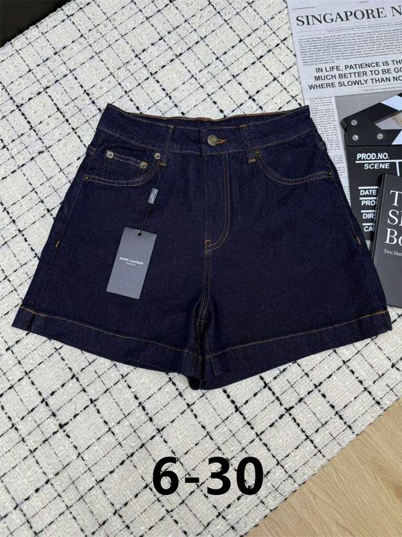 High-waisted shorts