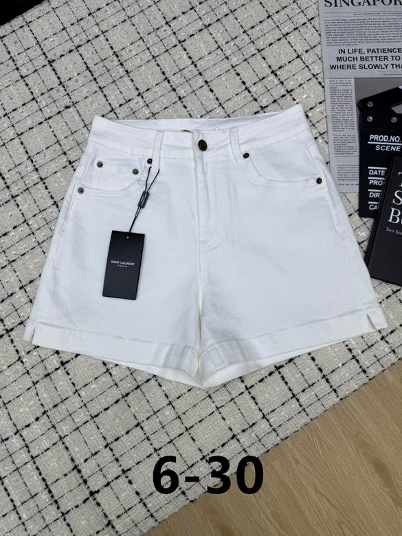 High-waisted shorts